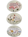 Inspirational Floral Art Rock