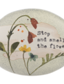 Inspirational Floral Art Rock
