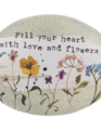 Inspirational Floral Art Rock