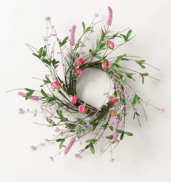 4.5" Spring Blossom Candle Ring