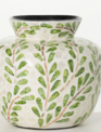 Leaf Pattern Bouquet Vase