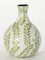 Leaf Pattern Bouquet Vase