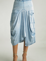 Tempo Paris Denim Pocket Skirt By: Tempo Paris