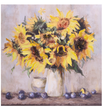Bouquet of Sunflowers Canvas Print (2-Styles)
