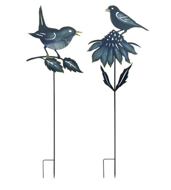 Blue Bird Garden Stake