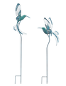 Flying Hummingbird Garden Stake