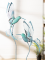 Flying Hummingbird Garden Stake