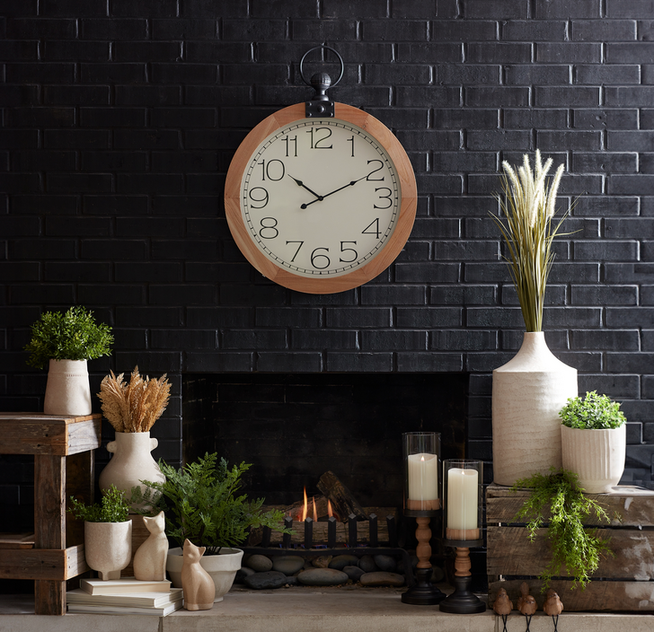 Round Pendant Wall Clock