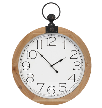 Round Pendant Wall Clock