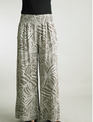 Tempo Paris Printed Linen Plazzo Pant By: Tempo Paris (2-Colors)