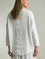 Tempo Paris Roll Sleeve Linen Top : By Tempo Paris (3-Colors)