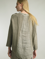 Tempo Paris Roll Sleeve Linen Top : By Tempo Paris (3-Colors)