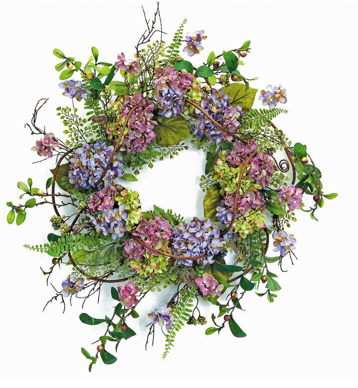Hydrangea Vine Wreath