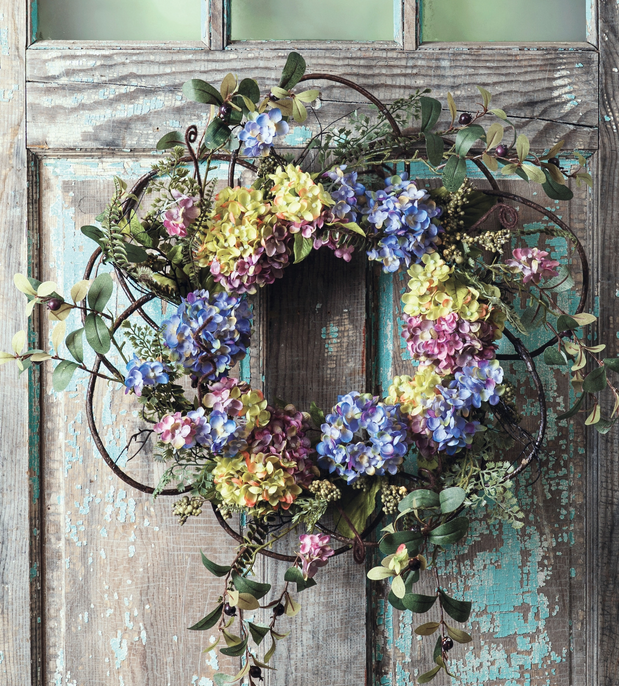 Hydrangea Vine Wreath