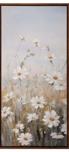 Daisy In The Meadow Wall Art 28''x28''