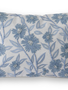 White & Blue Linen Pillow (2-Styles)