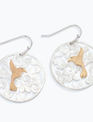 Two Tone Hummingbird Earrings