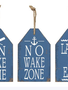 Wooden Lake Wall Sign (3-Styles)
