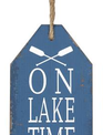 Wooden Lake Wall Sign