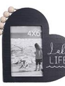 Beaded Heart Picture Frame