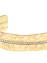 Crystal Row Cuff Bracelet (2-Colors)