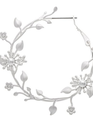 Matte Garden Vines Hoop Earrings