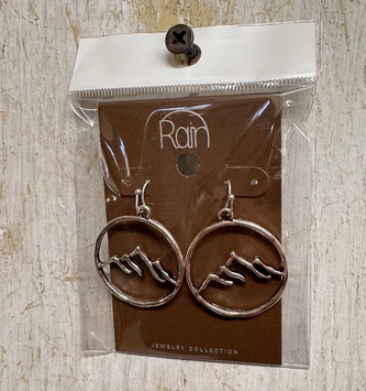 Silver Mountain Range Earrings