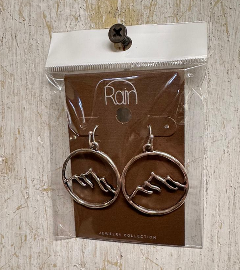 Silver Mountain Range Earrings