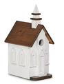 Distressed Church Bird House