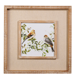 Birds on Branch Framed Wall Art