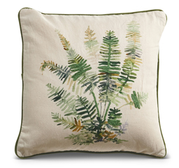 Square Wild Fern Pillow