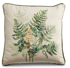 Square Wild Fern Pillow