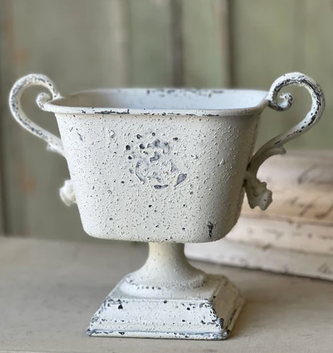 Metal Vintage Urn