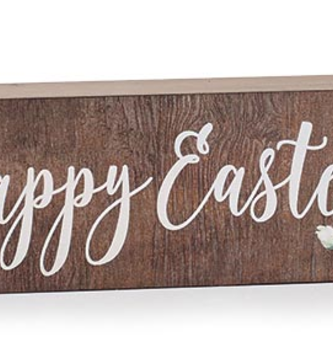 Reversible Shelf Block Sign