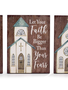 Inspirational Block Church Sign (3-Styles)