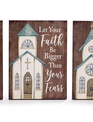 Inspirational Block Church Sign
