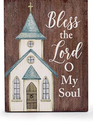 Inspirational Block Church Sign