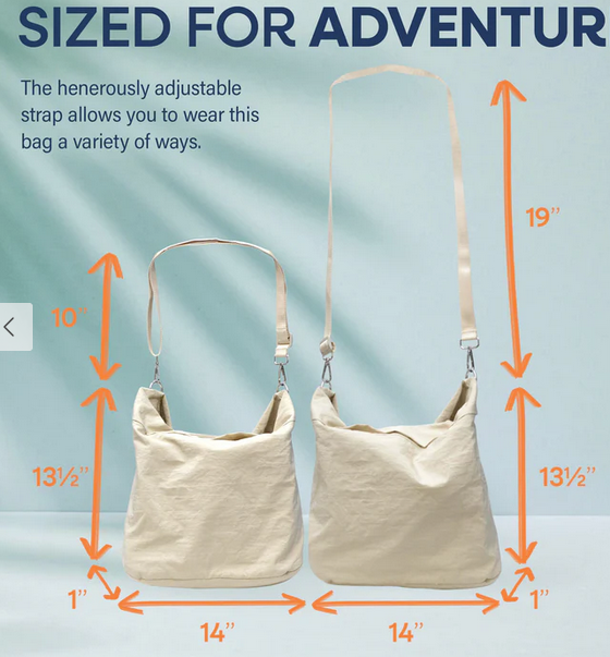 Nylon Shoulder Tote (2-Colors)