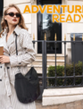 Nylon Shoulder Tote (2-Colors)