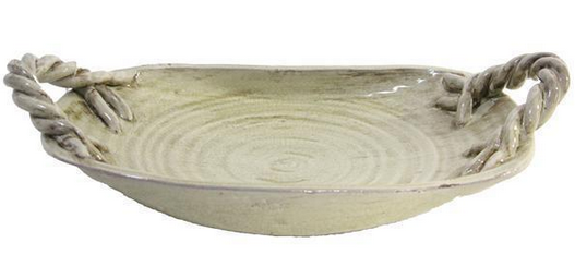 Hand Thrown Double Handled Platter