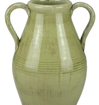 Stoneware Double Handled Vase