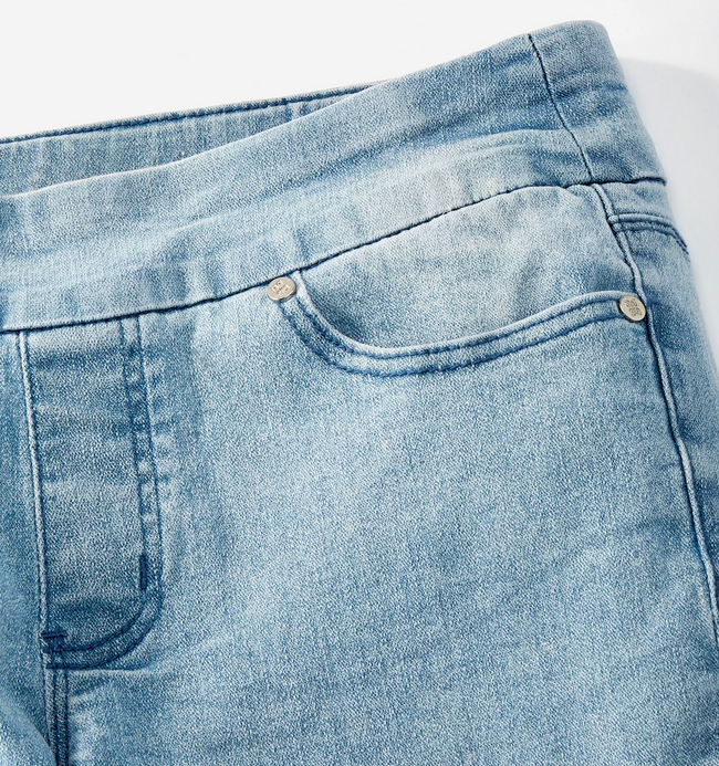 Charlie Paige Embroidered Denim Pant By: Charlie Paige