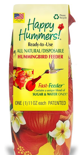 Happy Hummers Hummingbird Feeder EZ Nectar