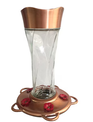 Copper Twist Hummingbird Feeder
