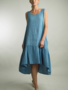 Tempo Paris Back Button Sleeveless Dress By: Tempo Paris