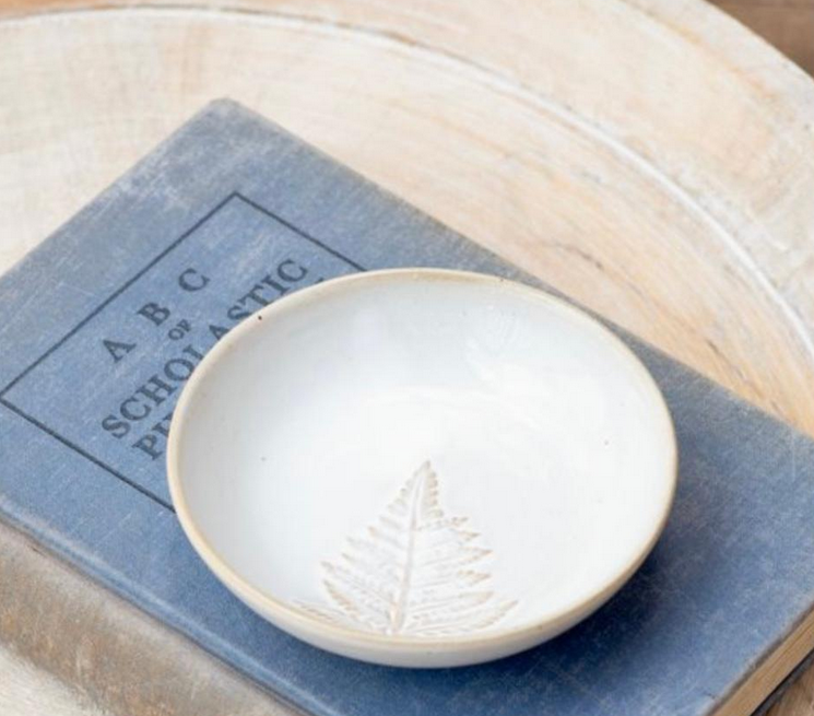 Fern Candle Saucer