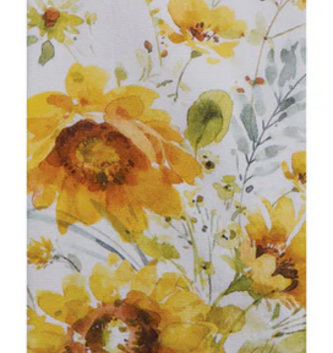Blooming Sunflowers Tea Towel