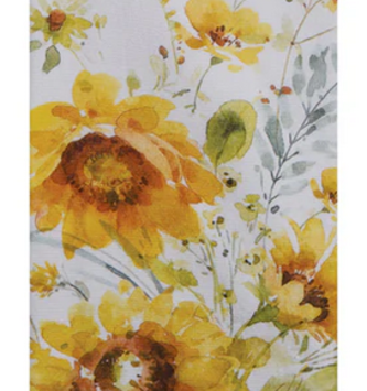 Blooming Sunflowers Tea Towel