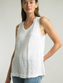 Tempo Paris Sleeveless Raw Edge Top By: Tempo Paris