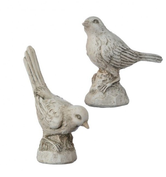 Set of 2 Birds on Perch